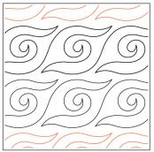 Knotty-paper-longarm-quilting-pantograph-design-Willow-Leaf-Designs