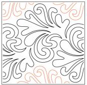 Splash-paper-longarm-quilting-pantograph-design-Willow-Leaf-Designs