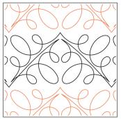 Springboard-paper-longarm-quilting-pantograph-design-Willow-Leaf-Designs