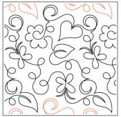 Willow-Leaf-Butterfly-Garden-paper-longarm-quilting-pantograph-design-Willow-Leaf-Designs