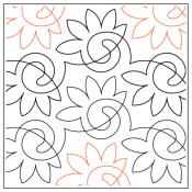 Willow-Leaf-Calliope-paper-longarm-quilting-pantograph-design-Willow-Leaf-Designs