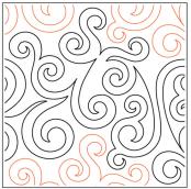Willow-Leaf-Filigree-paper-longarm-quilting-pantograph-design-Willow-Leaf-Designs