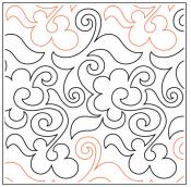 Willow-Leaf-Rhapsody-paper-longarm-quilting-pantograph-design-Willow-Leaf-Designs