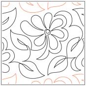 Willow-Leaf-Shasta-paper-longarm-quilting-pantograph-design-Willow-Leaf-Designs