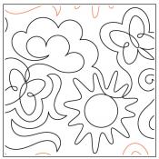 Willow-Leaf-Sunny-Day-paper-longarm-quilting-pantograph-design-Willow-Leaf-Designs